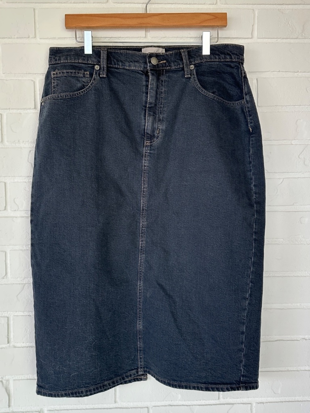 Universal Thread Black Jean Skirt Size 12